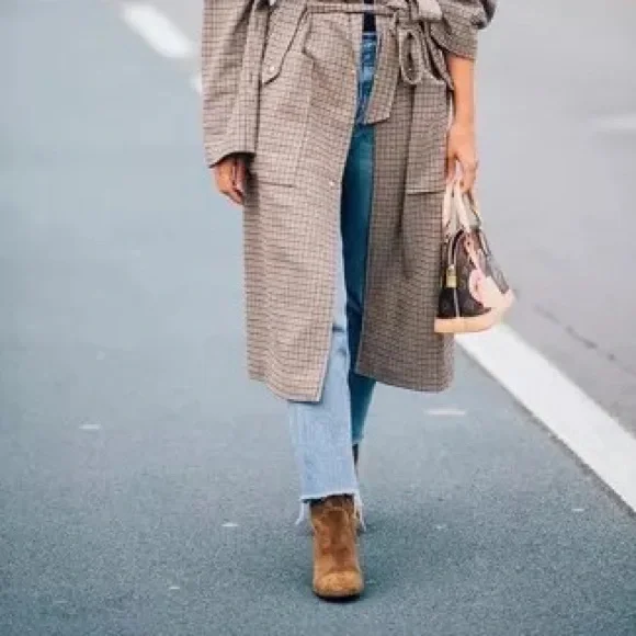 Aquatalia Brown Suede Ankle Boots - Picture 11 of 11